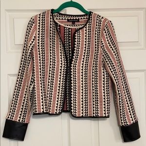 Patterned blazer